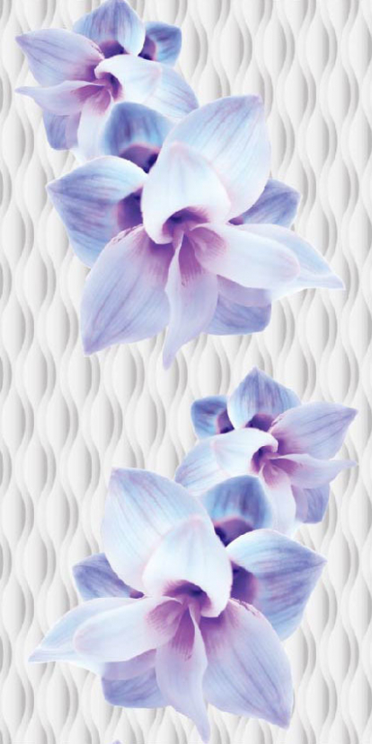 Изображение Стеновые панели ПВХ Органза орхидея 808 