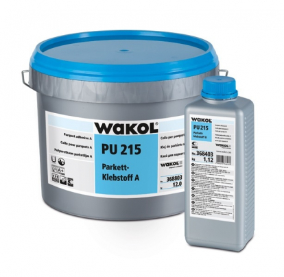 Изображение Паркетная химия Wakol Клей паркетный Wakol PU215 двухкомпонентный 12+1.12 кг 