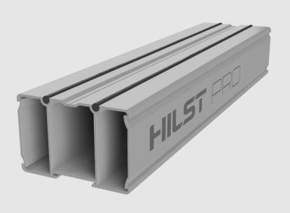 Изображение Для дачи Террасная доска Лага алюминиевая Hilst 60*40 универсальная 