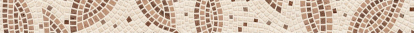 Изображение Керамическая плитка Golden Tile Фриз Travertine Mosaic 