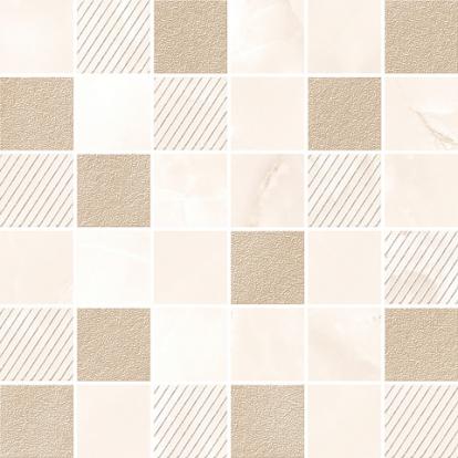Изображение Керамическая плитка Azori Настенная плитка Opale Beige мозаика 