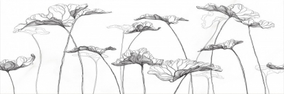 Изображение Керамическая плитка Meissen Декор-вставка Elegance цветы белый EG2U052 