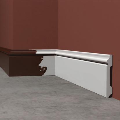 Изображение Плинтус Solid Плинтус UHD 01/80 под покраску L=2 