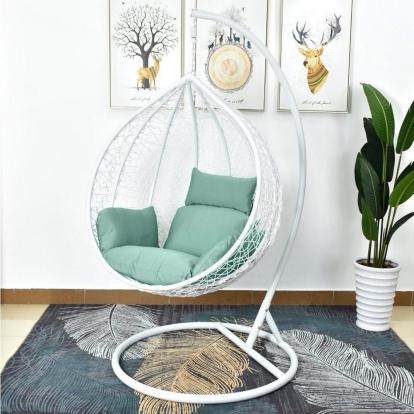 Изображение Мебель Садовая мебель Кресло подвесное AFM-168A-L White/Green 