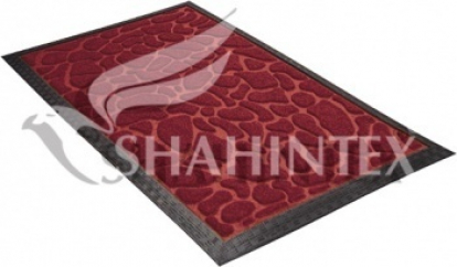 Изображение Грязезащитные покрытия Придверные коврики Коврик придверный влаговпитывающий SHAHINTEX МХ10 60*90 (прямоугольный) бордовый 