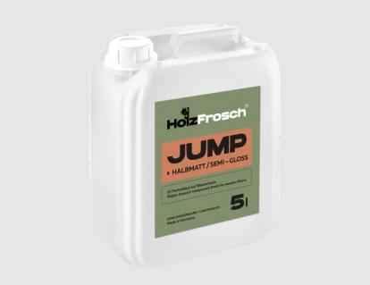 Изображение Паркетная химия HolzFrosch Паркетный лак HolzFrosch Jump полуматовый 