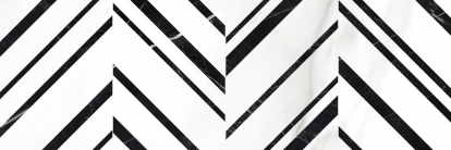 Изображение Керамическая плитка Meissen Плитка настенная Gatsby черно-белый GTU441 