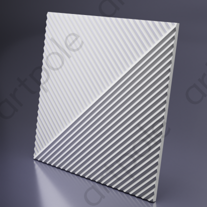 Изображение Стеновые панели 3D панели Fields 1 platinum D-0008-1-pl 