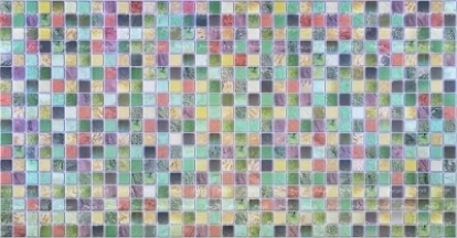 Изображение Стеновые панели Листовые Античность зеленая Мозаика 