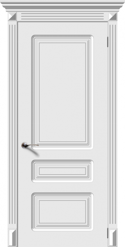 Изображение Двери Межкомнатные Дверное полотно глухое Трио 