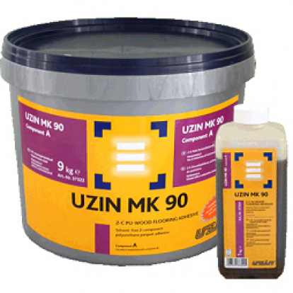 Изображение Паркетная химия Uzin Двухкомпонентный клей для паркета Uzin MK 90 
