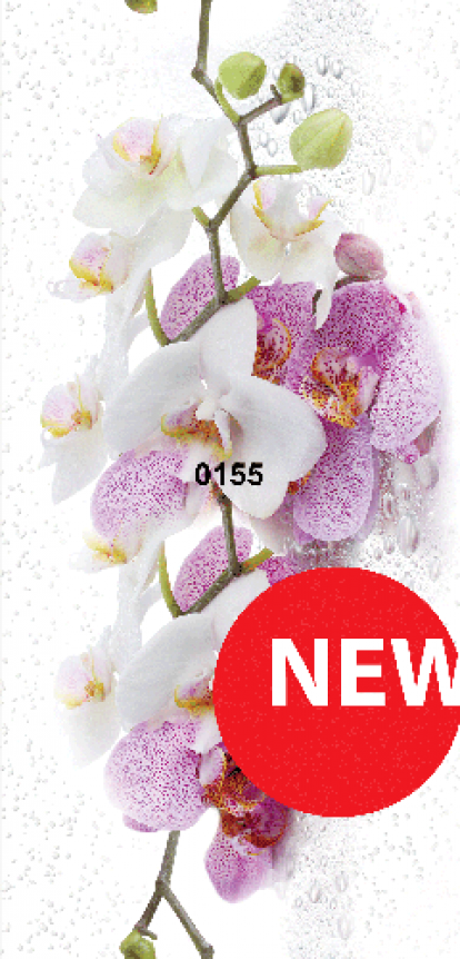 Изображение Стеновые панели ПВХ Букет орхидей 0155 