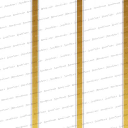 Изображение Стеновые панели ПВХ Золото 3-х секционная 