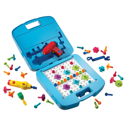 Изображение Игрушки Learning Resources Игровой набор Закручивай и учись, Большой чемоданчик 