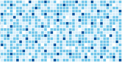 Изображение Стеновые панели Листовые Мозаика Синяя 
