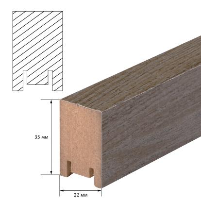 Изображение Стеновые панели МДФ Анкор винтаж 22*35 