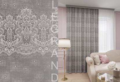 Изображение Товары для дома Домашний текстиль Амелия 180х260 серо-розовая 