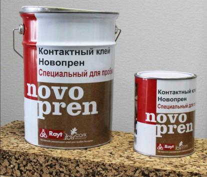 Изображение Паркетная химия Novopren Однокомпонентный контактный клей Novopren (5 л) 