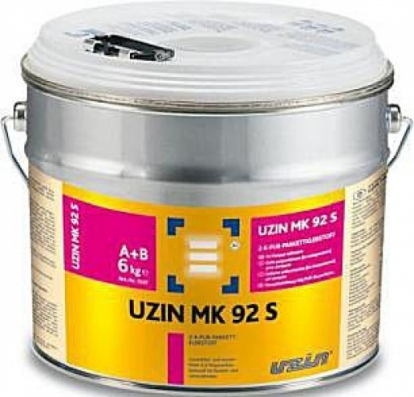 Изображение Паркетная химия Uzin Двухкомпонентный клей для паркета Uzin MK 92S 