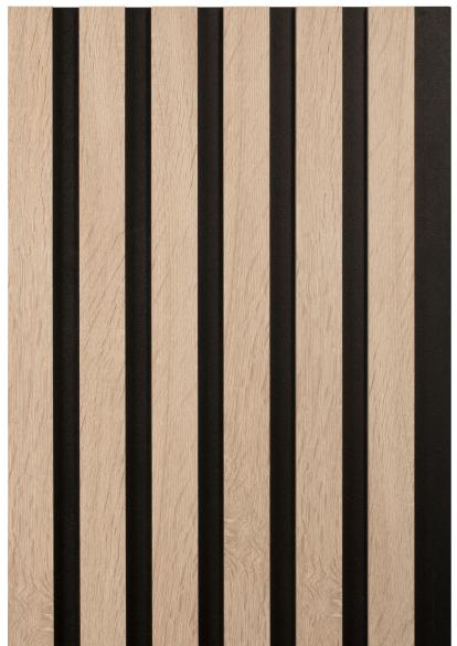 Изображение Стеновые панели МДФ Реечная панель Дуб сонома 