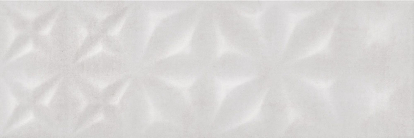 Изображение Керамическая плитка Cersanit Плитка настенная Apeks рельеф светло-серый ASU522D 