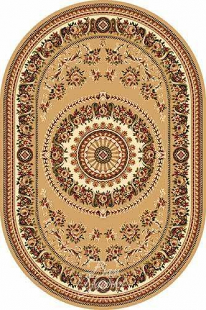 Изображение Ковры Merinos 5246 BEIGE ОВАЛ 