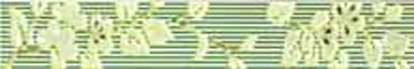 Изображение Керамическая плитка Березакерамика (Belani) Фриз Капри зеленый 5.4*35 