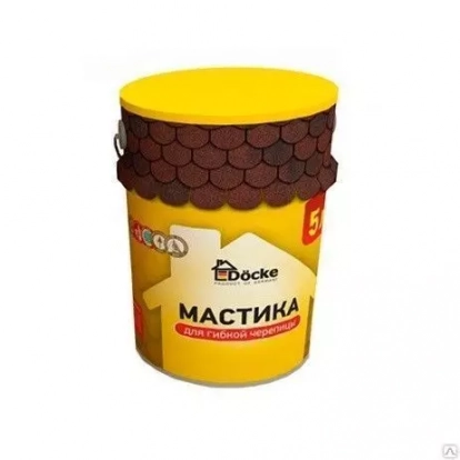 Изображение Для дачи Кровля Битумная мастика Docke 