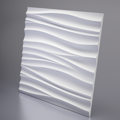 Изображение Стеновые панели 3D панели Silk 2 LED (White) D-0002-3WH 