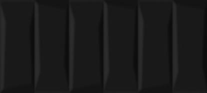 Изображение Керамическая плитка Cersanit Плитка настенная Evolution рельеф кирпичи черный 15259 (EVG233) 