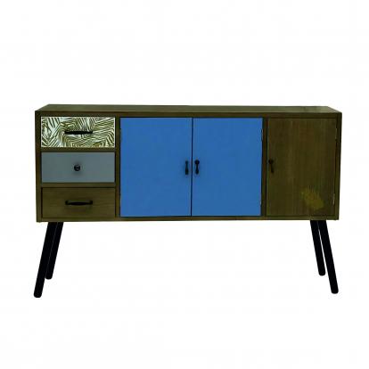 Изображение Мебель ЭкоДизайн HX14-210 Комод с тремя ящиками и тремя дверцами 