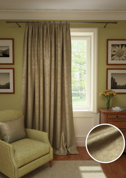 Изображение Товары для дома Домашний текстиль Штора на тесьме Plain Lux-SH PL126909635 