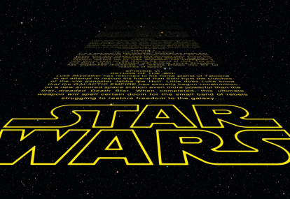 Изображение Обои Komar 8-487 Star Wars Intro 