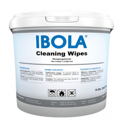 Изображение Паркетная химия Ibola Чистящие салфетки Cleaning Wipes 