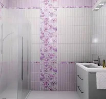 Изображение Стеновые панели ПВХ Магнолия фиолетовая 