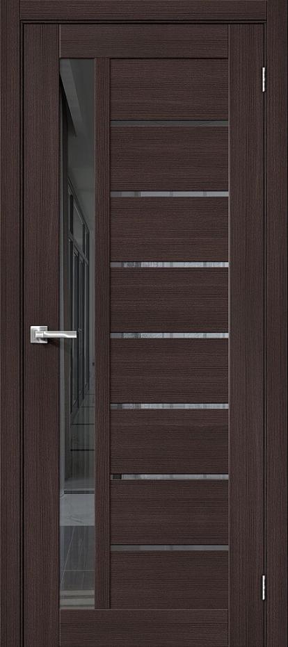 Изображение Двери Межкомнатные Браво-27 Wenge Melinga Mirox Grey 