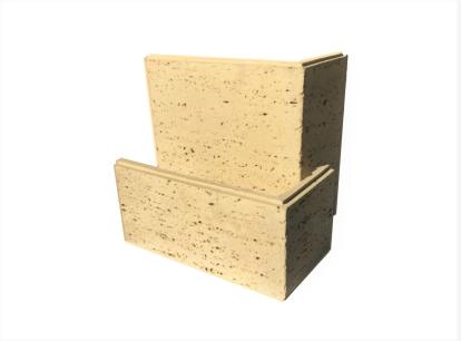 Изображение Стеновые панели Декоративный камень Угловой элемент Машук 