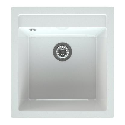 Изображение Сантехника MaxStone Мойка кухонная MaxStone MS-10 белый снег 