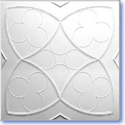 Изображение Строительные товары Потолочная плитка Kindecor 0850 Плитка белая 
