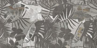 Изображение Керамическая плитка Cersanit Плитка настенная Wonderstone листья серый 16531 