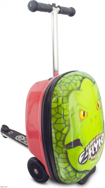 Изображение Игрушки Zinc Самокат-чемодан Динозавр 