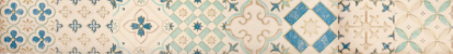 Изображение Керамическая плитка Lasselsberger Ceramics Бордюр настенный Парижанка мульт 1506-0173 