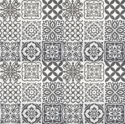Изображение Стеновые панели Самоклеящиеся Касабланка черно-белая 