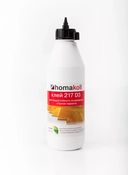 Изображение Паркетная химия Homakoll Клей для стыков штучного паркета Homakoll 217 