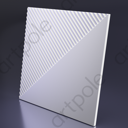 Изображение Стеновые панели 3D панели Fields 3 platinum D-0008-3-pl 
