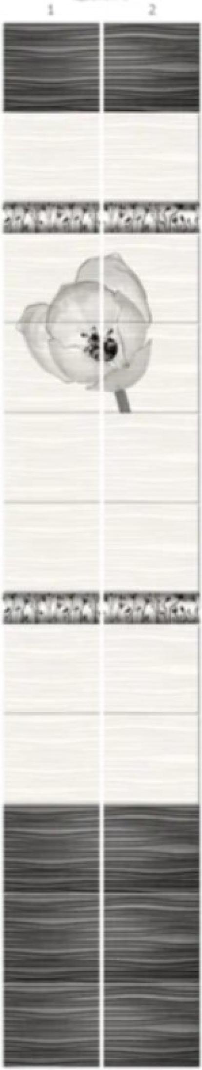 Изображение Стеновые панели ПВХ Магна цветок 3 