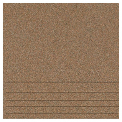 Изображение Керамогранит Техногрес Техногрес ступени 300х300х8 матовые коричневые 