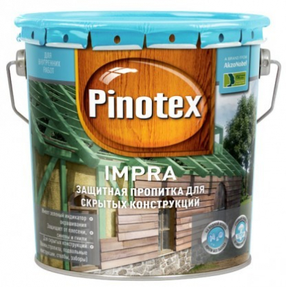 Изображение Строительные товары Лакокрасочные материалы Pinotex Impra 