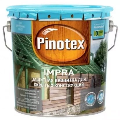 Изображение Строительные товары Лакокрасочные материалы Pinotex Impra 