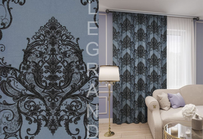 Изображение Товары для дома Домашний текстиль Монако 180х260 синий 